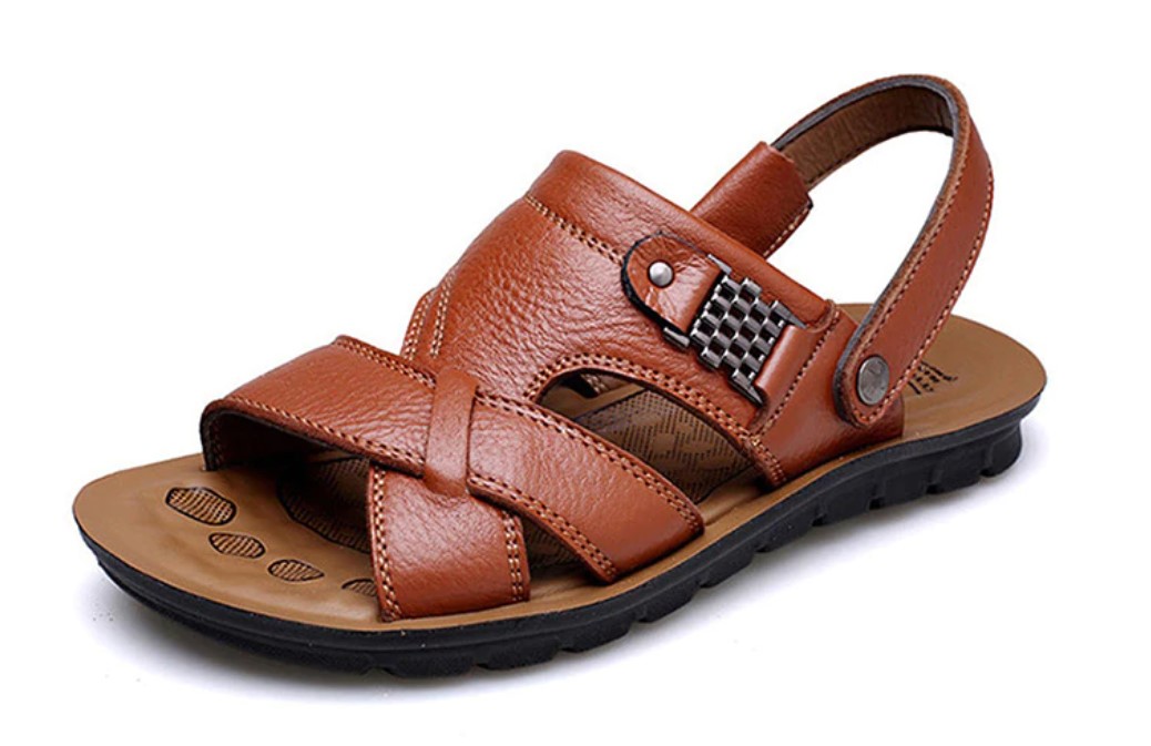 Men's Urban Leather Sandals - Image 6