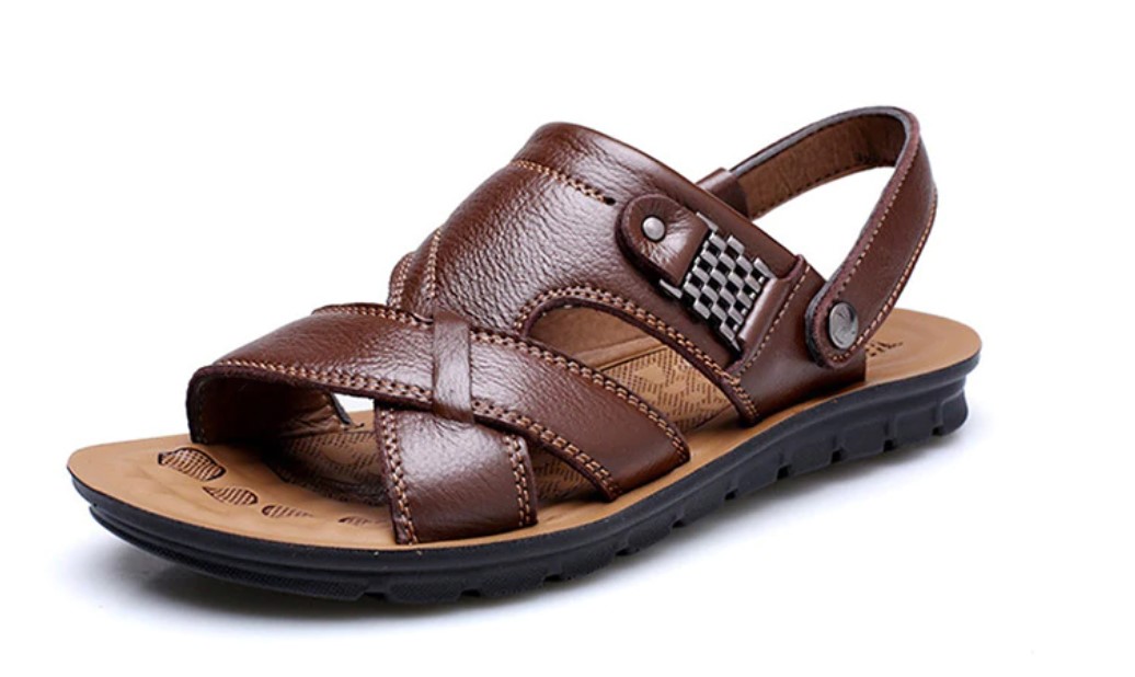 Men's Urban Leather Sandals - Image 7