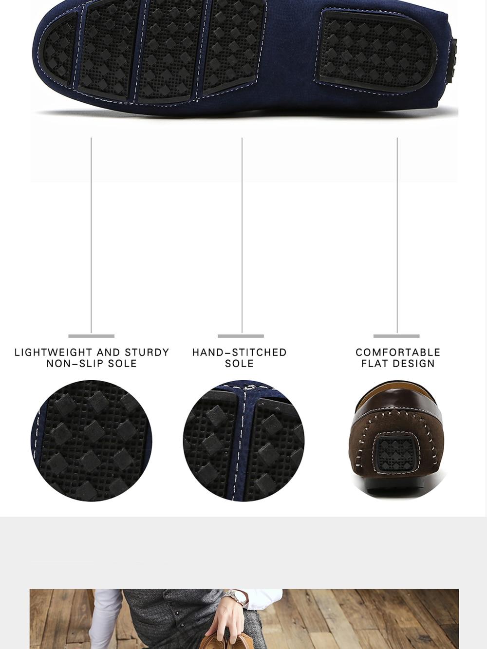 Men's Slip-On Vintage Loafers Men's Slip-On Vintage Loafers