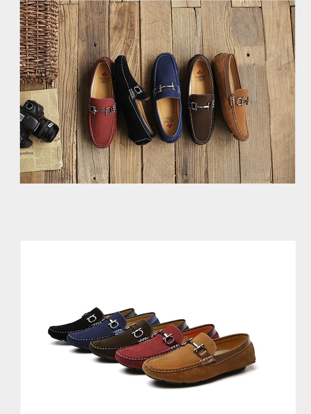 Men's Slip-On Vintage Loafers Men's Slip-On Vintage Loafers